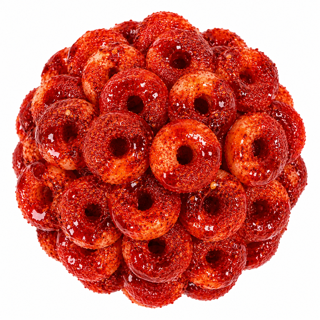 Aros de Durazno Enchilados
