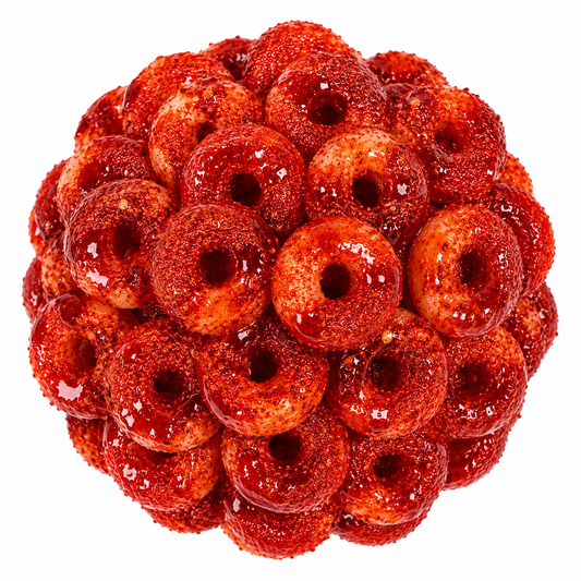 Aros de Durazno Enchilados